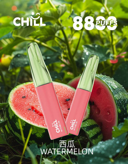 【續航怪獸-全新上市】CHILL 拋棄式 8888口