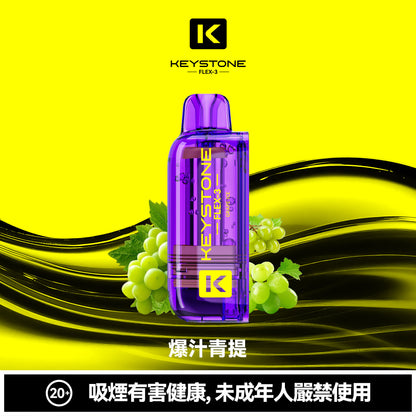 鑰石 25000口 換彈式【可視油倉＋1100毫安超大電池】買煙彈送主機